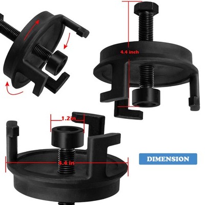 For GM LS Harmonic Balancer Puller 25264 Crank Pulley Puller Automotive Replacem