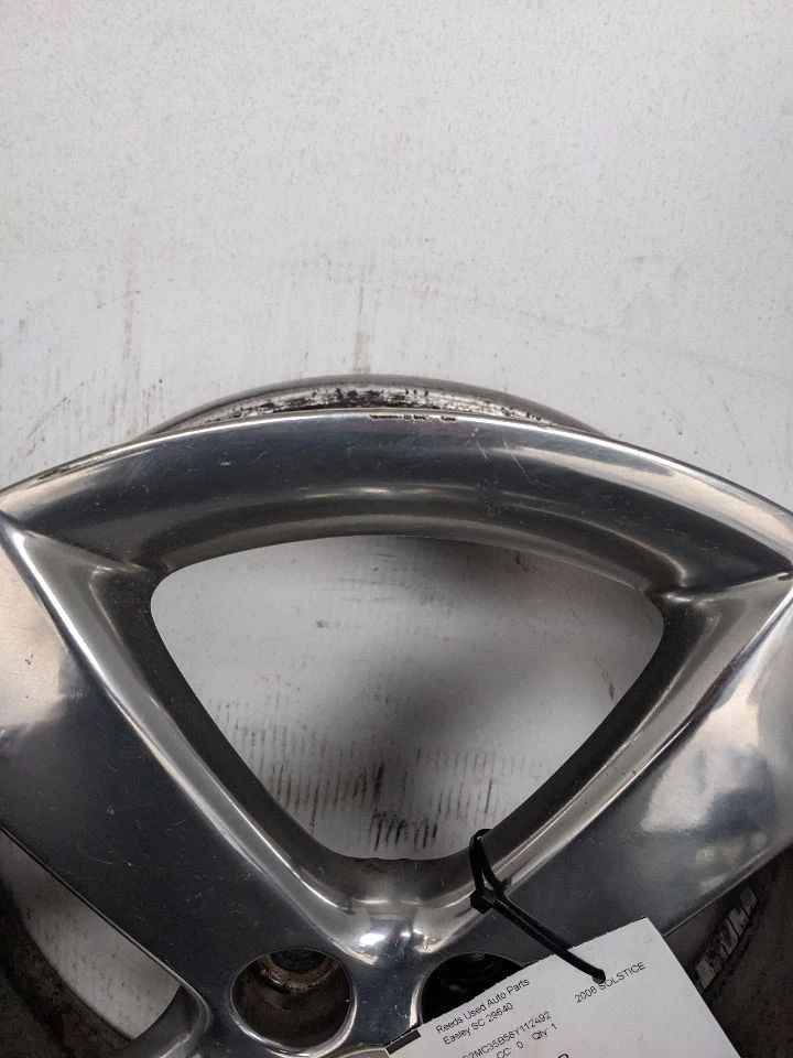 Wheel 18x8 5 Spoke Polished Opt QF8 Fits 06-08 SOLSTICE 1127242 - Image 3 of 4