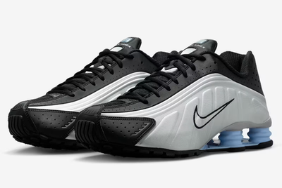 Nike Shox R4 'Psychic Blue' Men's Casual Sneakers Men's Size 10