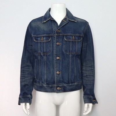 Celine Nieten Blau Denim Herren Trainingsjacke 2Q111930F 152318101
