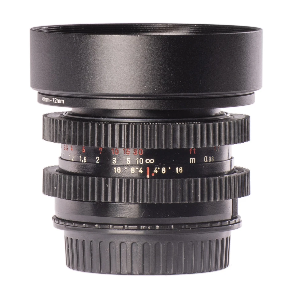 Lente de retrato Meyer-Optik Görlitz Oreston 50 mm F1.8 Cine Mod para Canon EF! Foto 4 de 4