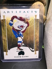 2022-23 Artifacts #121 Nazem Kadri Turquoise Variation