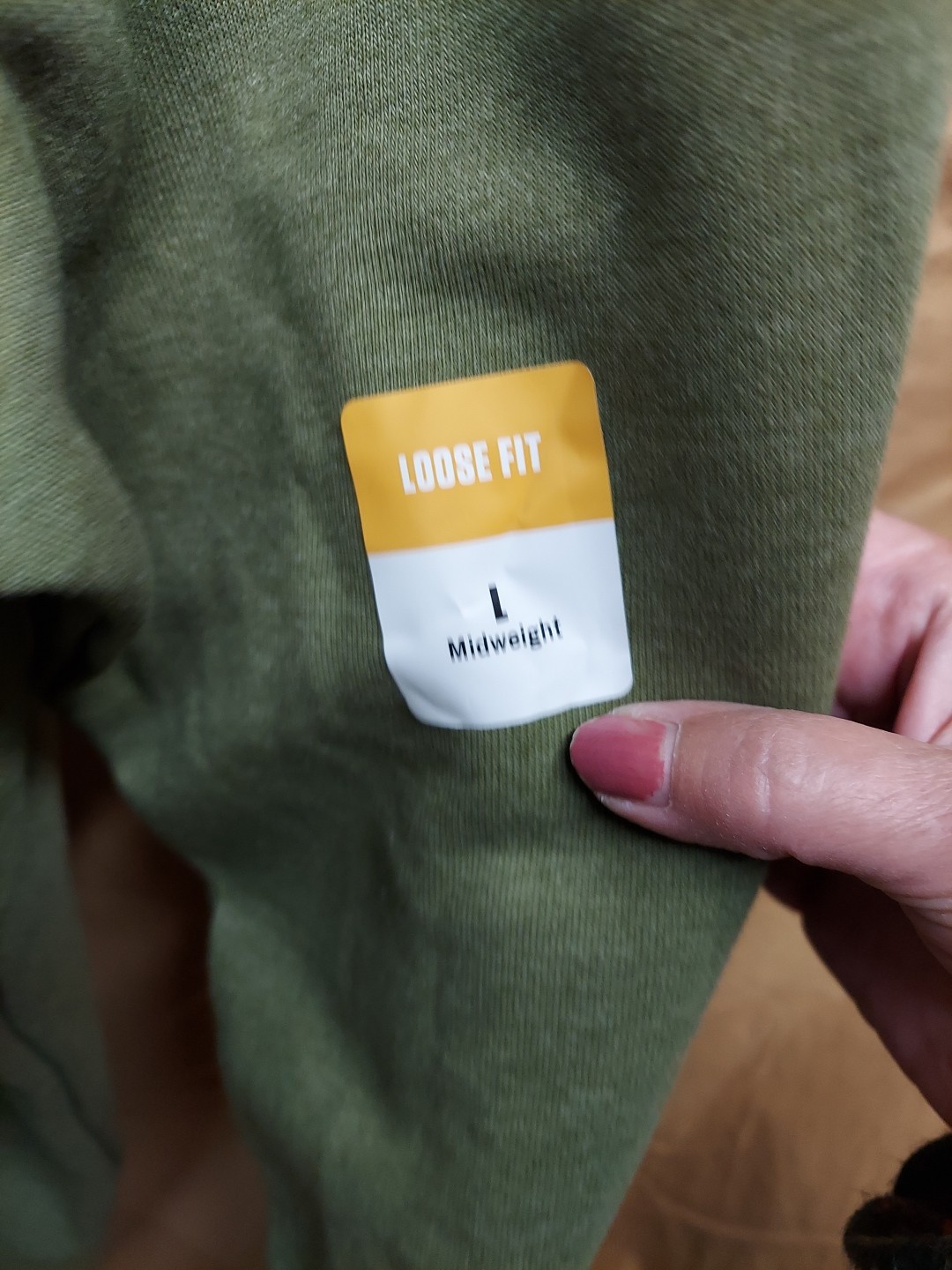  MEN'S L- CARHARTT MIDWEIGHT LOOSE FIT GRAPHIC HOODIE thumbnail 7