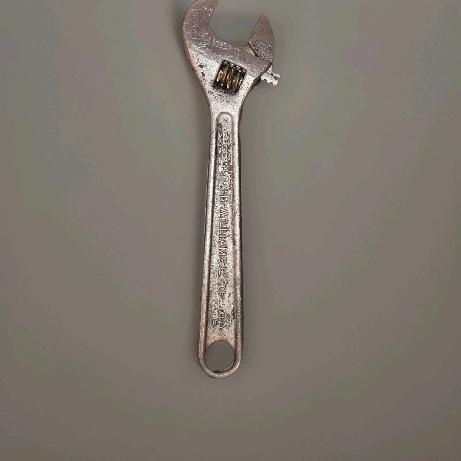 JH Williams And Company Superjustable 8" VIntage Adjustable Wrench