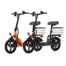 14'' Folding Electric Scooter with Seat 48V 1000W Seated E-Scooter 20Mph 31Miles