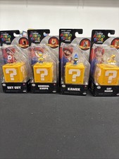 Lot of 4 JAKKS THE SUPER MARIO BROS MOVIE Mini Figures NEW FACTORY SEALED