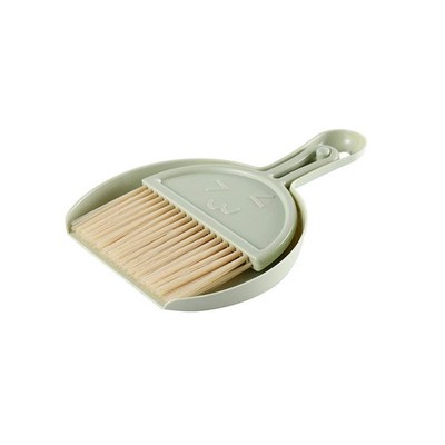 Small Dustpan and Brush kit, Multifunctional Cleaning Tool (with Manual Green 