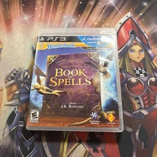Wonderbook: Book of Spells (PS3) Game Disc, Case, Box Art