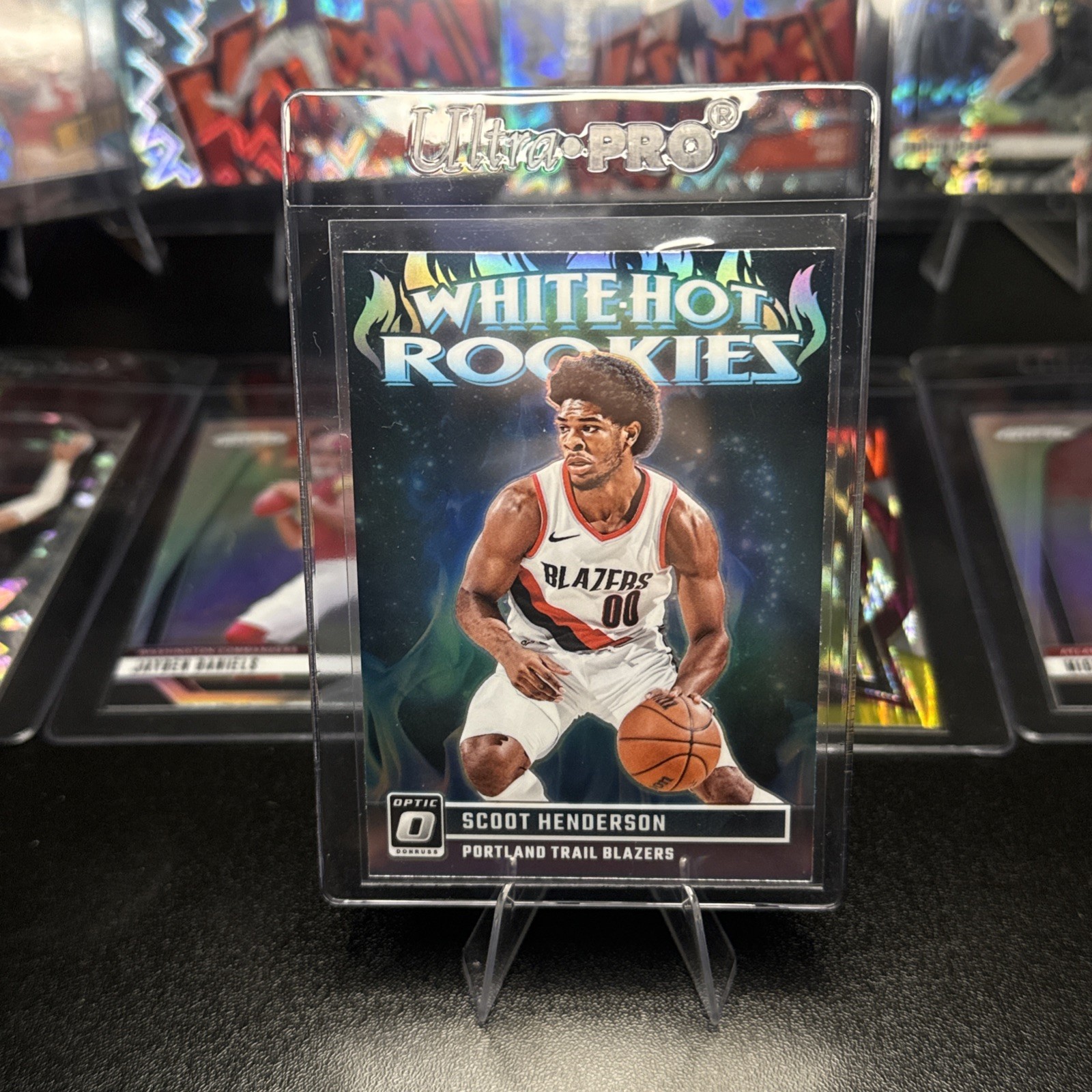 2023-24 Panini Donruss Optic - White Hot Rookies Holo Prizm #15 Scoot Henderson