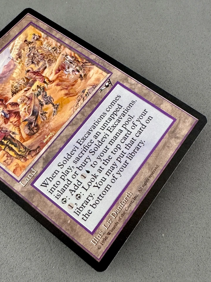 Soldevi Excavations Alliances Regular MTG—Never Played NM—Vintage—Reserve List - Image 4 of 4
