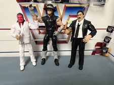 WWE Elite Classic Undertaker Brother Love & Paul Bearer Action Figures