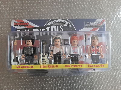 brokker SEX PISTOLS Punk Vanguard Band Figure Set 2018 Japan