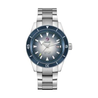 Rado Captain Cook Automatic Watch R32154208 Watch Set Steel 42mm Blue 