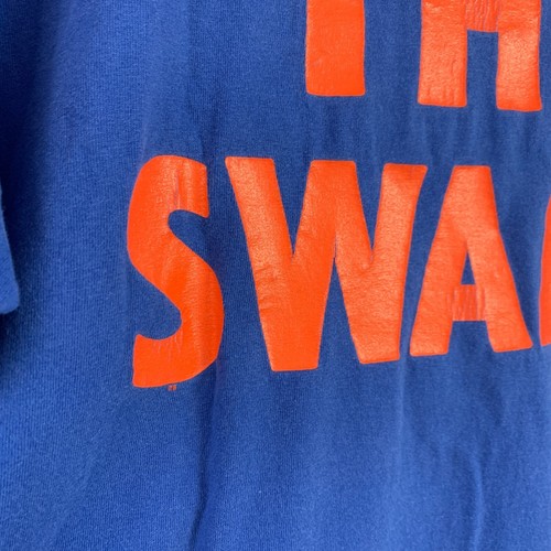 Camisa De Colección Florida Gators El Pantano Casco Azul Naranja Para Hombres XL Majestuosa - Imagen 6 de 9