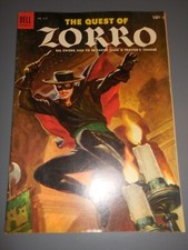 1955 Dell Four Color FC 617 The Quest of Zorro VF 8.0