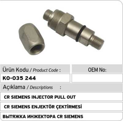 Siemens Common Rail Injector Puller Remover Extractor Adapter