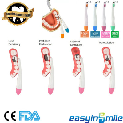  Dental Pro Metal Matrix Bands Contoured Sectional Tofflemire Molar Bands Matric