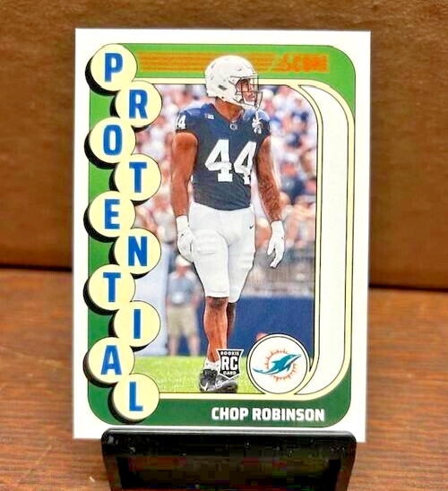 Chop Robinson Panini Score Protential #9 Base