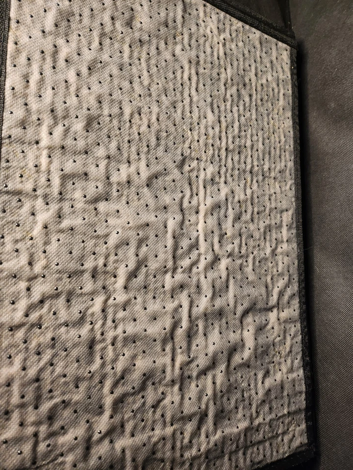 Juego de 6 manteles individuales de bambú natural de vaca de 17x12" para mesa de campo antideslizantes Foto 4 de 4