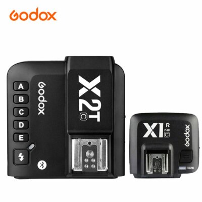 Godox X2T-C Transmitter Bluetooth X1R-C Camera Flash Receiver Kit For Canon