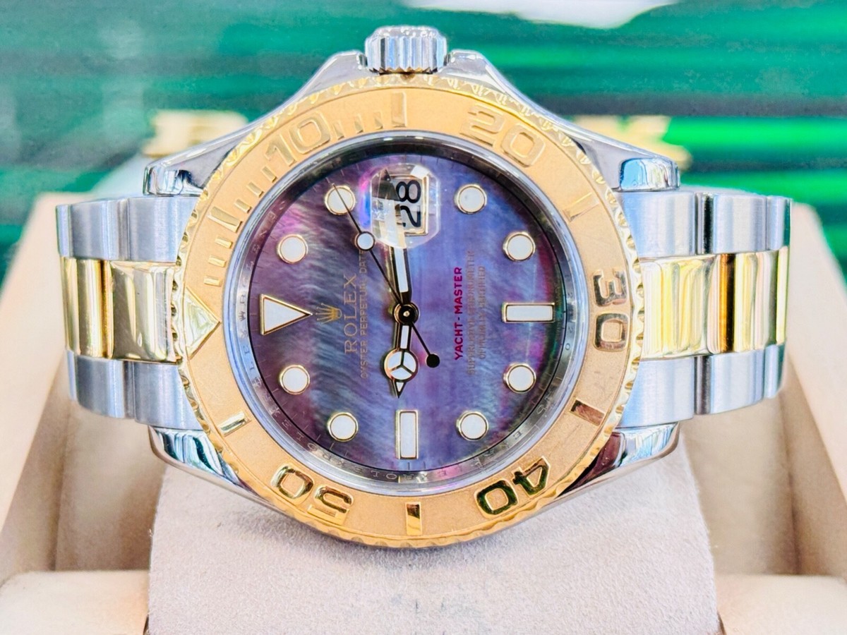 COH☆ Rolex Yacht-Master 40mm 16623 FACTORY Tahitian Mother of