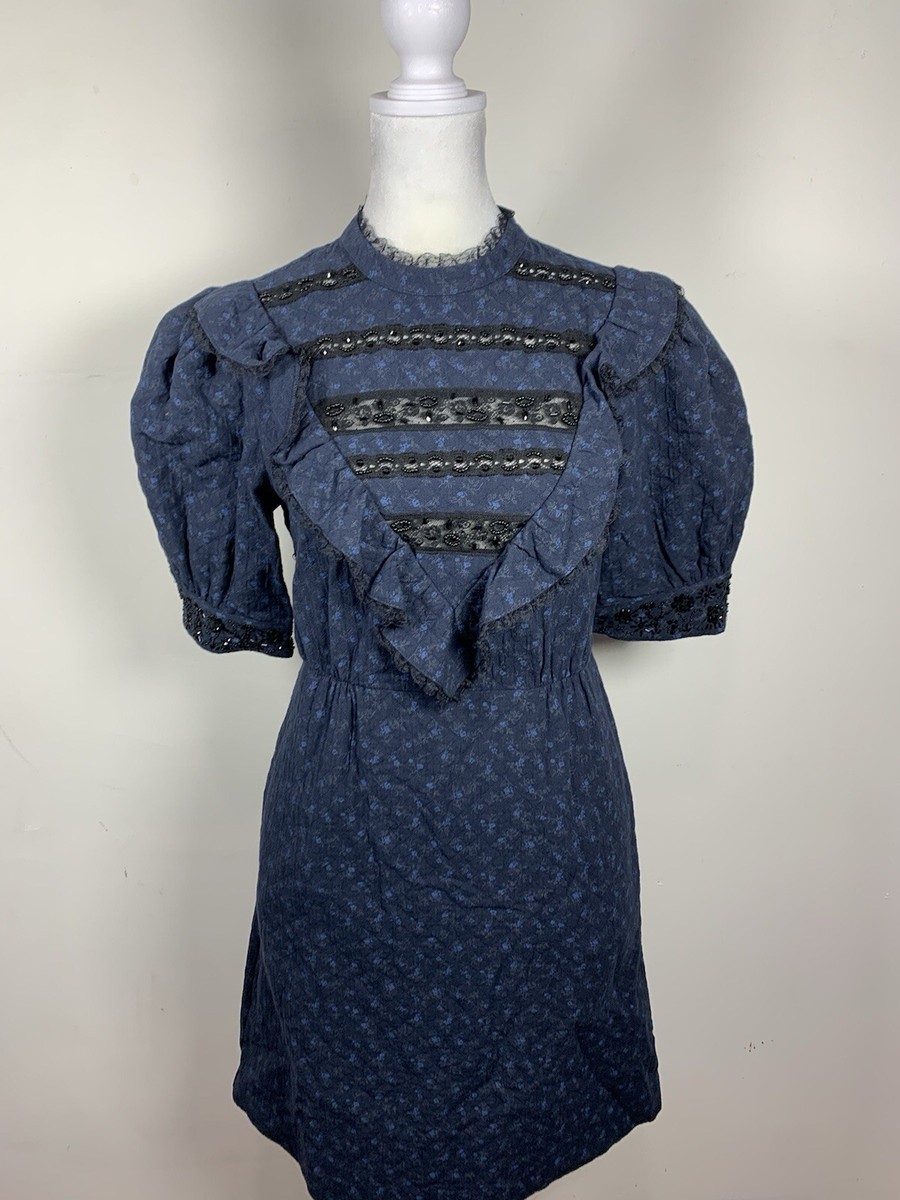 coach blue dress COACH GB