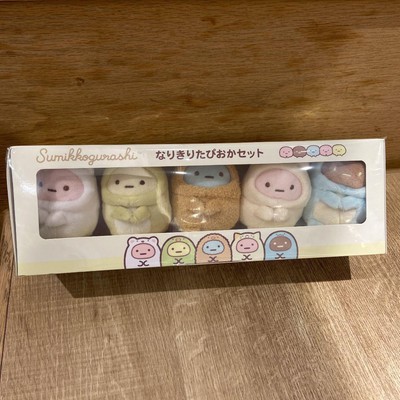 San-X Sumikko Gurashi Tenori Plush Tapioca 5 types set Box