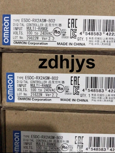 New Omron E5DC-RX2ASM-802 temperature controller Fast delivery#