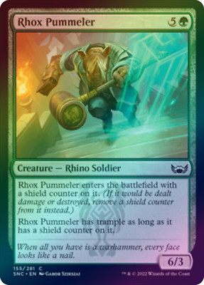 Rhox Pummeler (Foil) (SNC)