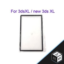 Original Top Surface LCD Screen Plastic Lens NO tape Replace for New 3DS XL LL