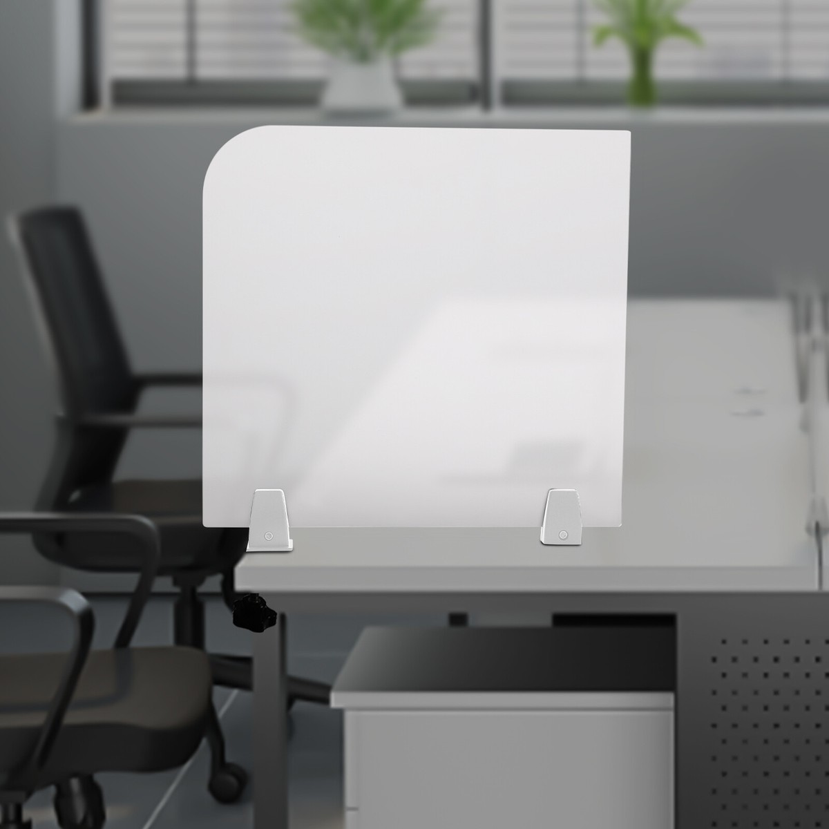 Plexiglass Divider For Desk 30 X 18 Inch Acrylic Desk Dividers Office ...
