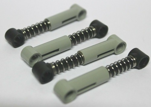 Lego® Technik 4 Federbeine schöner Zustand light Grey