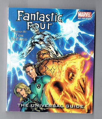 Fantastic Four The Ultimate Guide by Tom DeFalco Rare VHTF