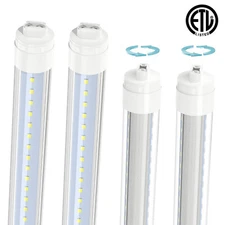 4 Lights 4FT LED Tubes Light Double 360° T8 28W R17D/HO Advertising Sign Light