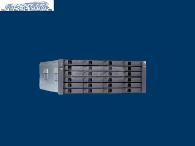 JBOD Kit Chia Farming Disk Array Shelf w/24x 3.5 Trays,2x 6G SAS Ctlr 4x PSU