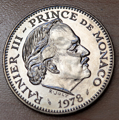 1978 Monaco 5 Francs Rainier III