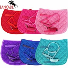 L-Sport Set Halfter Strick und Schabracke für kleines Holzpferd