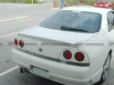 Rear Trunk Spoiler Drift Wing Lip For Nissan skyline R33 GTR GTS