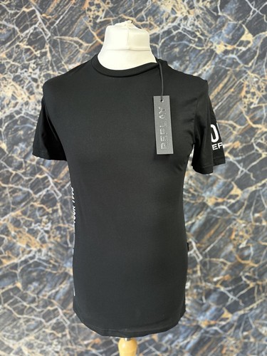 T-shirt homme Replay Core 100 % coton noir à crevette - prix de réserve 59,99 £ (6186i) - Photo 1/6