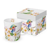 Sri Lanka Vogel Henkelbecher Im Geschenkkarton Ppd Trendmug