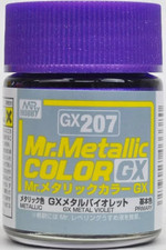 Mr. Hobby GX207 Mr. Metallic Color GX Metal Violet Lacquer Paint 18ml - US