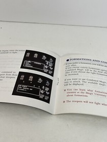 The Magic of Scheherazade NES Nintendo Instruction Booklet Manual