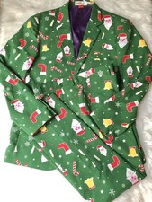 Boy's Santa Boss OppoSuit size US/UK/AU - 14, EU 158/164 2 piece