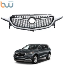 Plastic Mesh Front Centre Grille 84739632 For 2018 2019 2020 2021 Buick Enclave