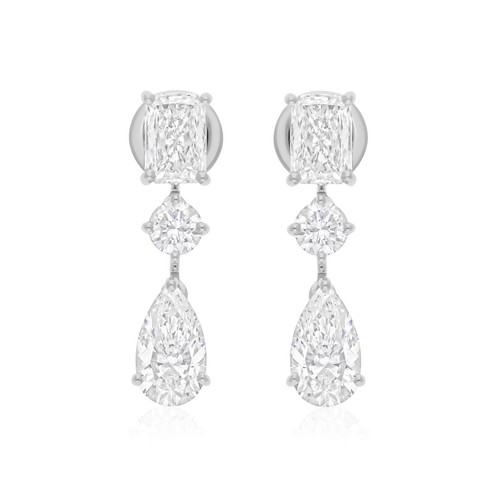925 Argent Sterling Étoile Forme Naturel Polki Diamant Valentin Cadeau Pendentif