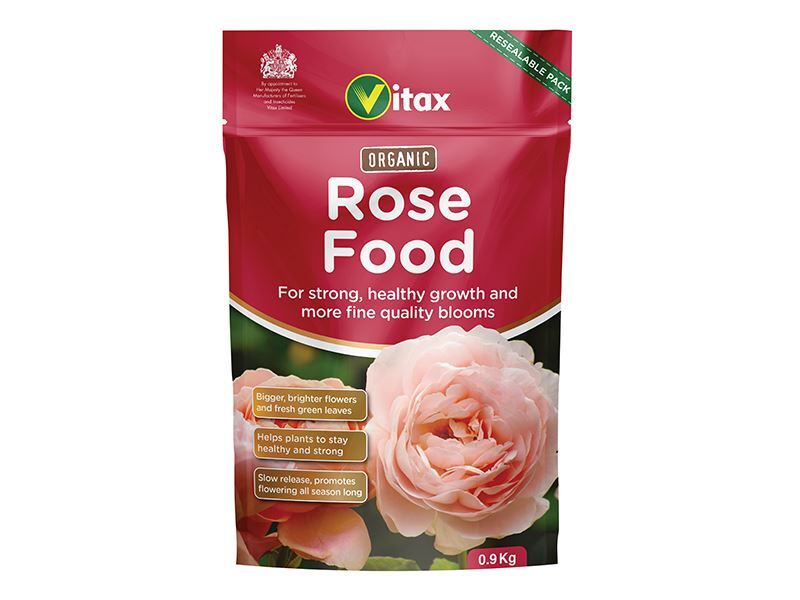 Vitax - Sacchetto di alimenti biologici per rose da 0,9 kg