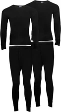 Heat Stoke®️ Pack of 2 mens Thermals Set Long Johns Trouser Warm Base Layer