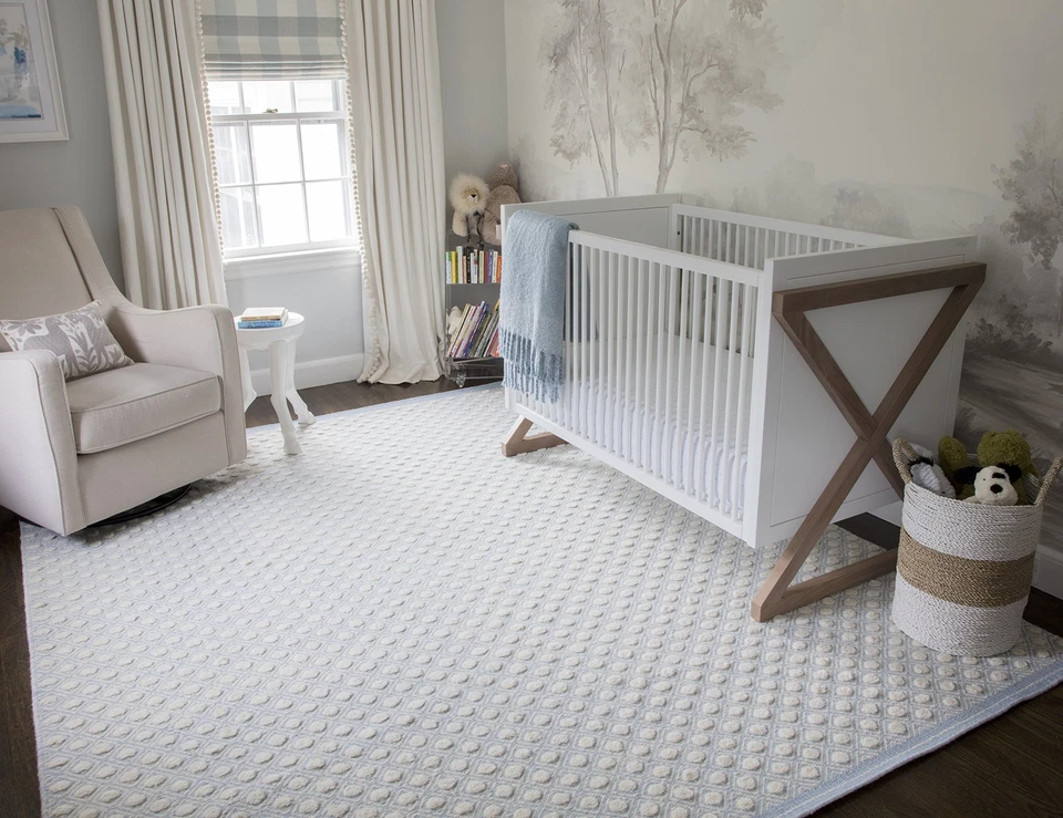 Erin Gates by Momeni Langdon Windsor Blue Hand Woven Wool Area Rug 3'9" X 5'9" - Image 2 of 4