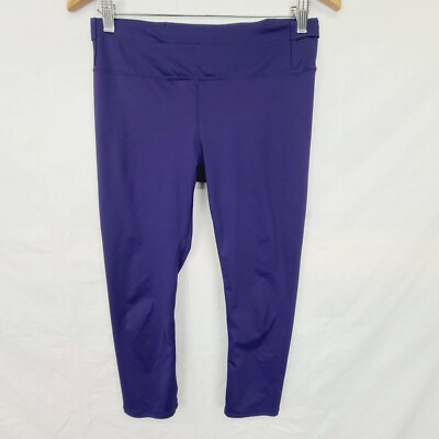 Fabletics Leggings Size S Oasis High-Waisted Capri Womens Purple