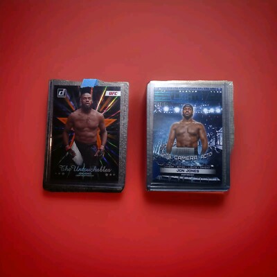 2024 TOPPS KNOCKOUT JON JONES LIGHTS CAMERA ACTION BLUE 15/50,2023 Orange Laser.